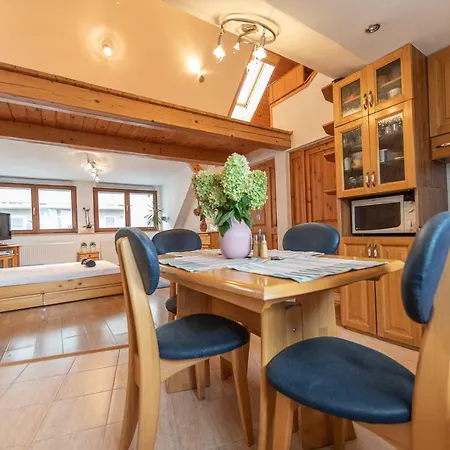 Romanticke V Podkrovi Idealne Pre Pary Alebo Rodinku-self Check Apartament *